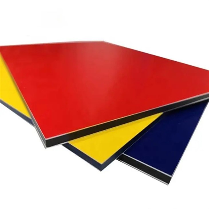 Alucobond painel composto de alumínio brilhante de melhor qualidade da China