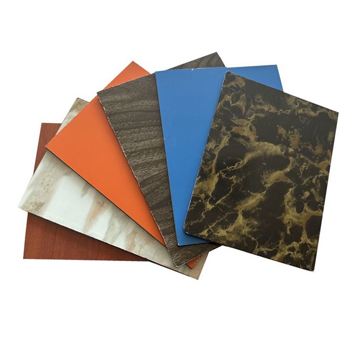 Design personalizado Preço de fábrica 4 mm 5 mm Painel composto de alumínio granulado de mármore ACP