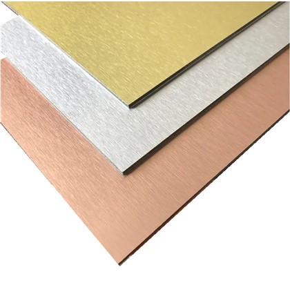 Material de construção que cobre parede cortina de painel composto de alumínio ACP com acabamento PVDF de 4 mm
